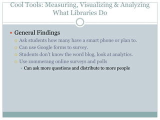 What Tracking Revealed