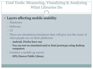 What Cell Phone Users Are Doing