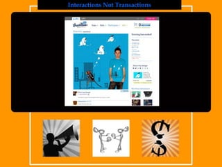 Interactions Not Transactions