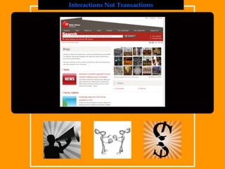 Interactions Not Transactions