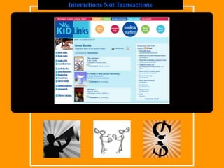 Interactions Not Transactions