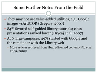 The Higher-Ed “Industry” LevelUCLA’s Higher Education Research Institute and Cooperative Institutional Research ProgramLongitudinal studies of college lifeFaculty coverage emphasizes quality of life, compensation, classroom realities, administrative relationships. In short: A gold mine of dataThe American College Teacher: National Norms for 2007-08 (March 2009)HERI provides a larger-than-library view of faculty life, and their data are instructive for usOther organizations, including The College Board, study faculty issues too