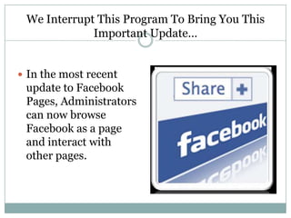 Faculty Info Using Behaviors (Terence K. Huwe)General FindingsThe library as “buyer”We buy materialsWe can use this as branding, outreach and personal relationships to expand upon this area of strengthThe library as “archive”Librarians should think opportunisticallyLibraries should follow faculty into new electronic domains