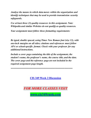Cis 349 Rank Inspiring Innovation Cis349rank Com