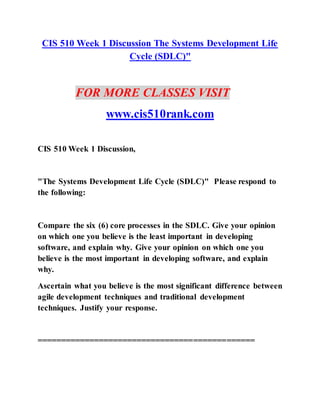 CIS 510 RANK Inspiring Innovation--cis510rank.com