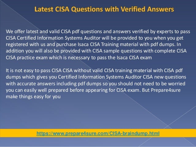 CISA Fragenpool