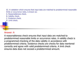 CISA exam 100 practice question | PPTX