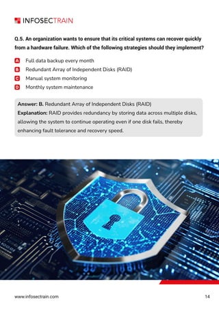 CISA Exam Prep Practice Questions and Answers | PDF