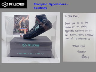 Champion Signed shoes –
Ks Infinity
 