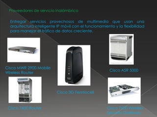 Interruptores de Centro de DatosConstruir una red de centro de datos basada en los interruptores que promueven la adaptabilidad de infraestructura, la continuidad operacional, y transportan la flexibilidad.Cisco Nexus 7000Cisco Nexus 1000V (virtual switch)Cisco Nexus 5000