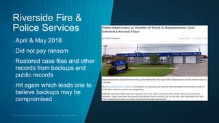 Cybersecurity: Protection strategies from Cisco and Next Dimension | PPT