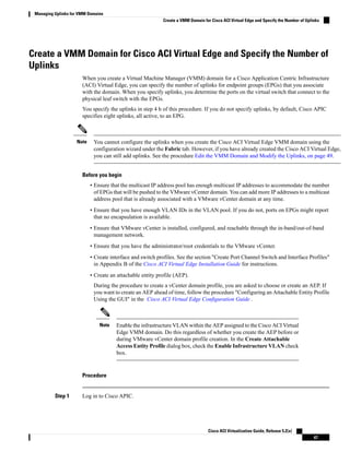 Vmm Domain cisco-aci-virtualization-guide-52x | PDF