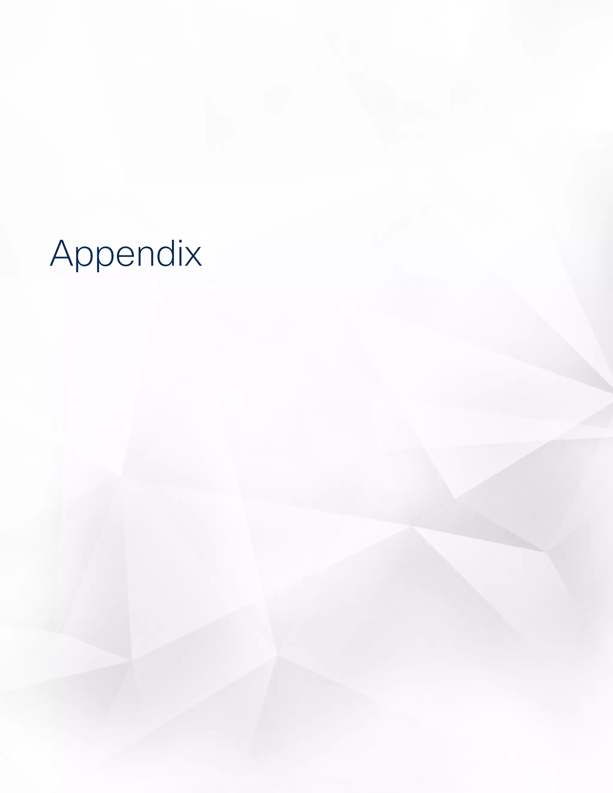 68
About CiscoCisco 2016 Annual Security Report
Appendix
 