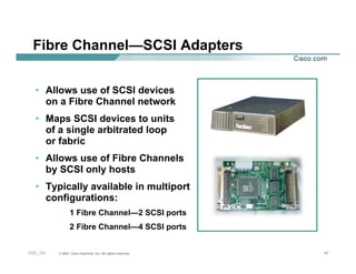 Cfi Network Storage Cisco --introduction-to-storage-area-networking-technologies | PDF