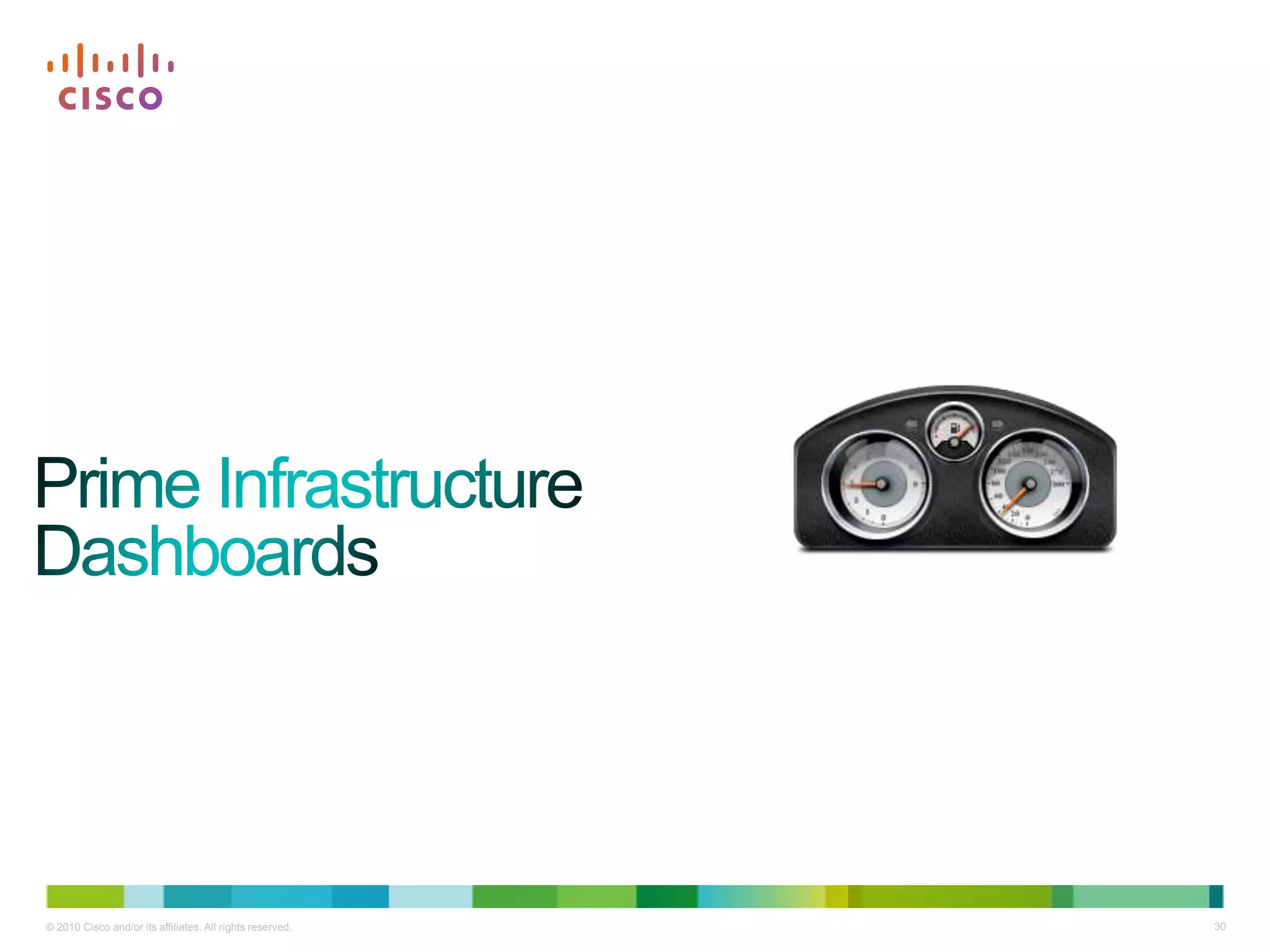 © 2010 Cisco and/or its affiliates. All rights reserved. 30
 