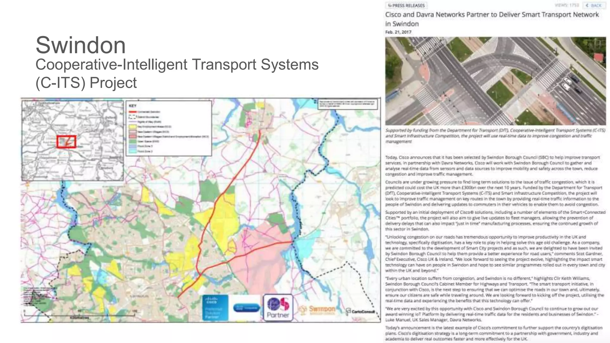 Swindon
Cooperative-Intelligent Transport Systems
(C-ITS) Project
 
