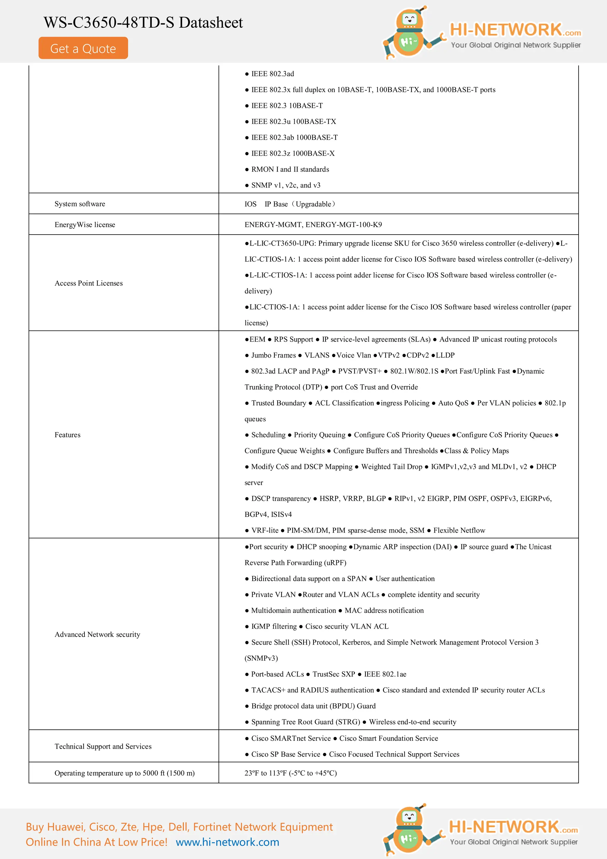 cisco-ws-c3650-48td-s-datasheet-pdf