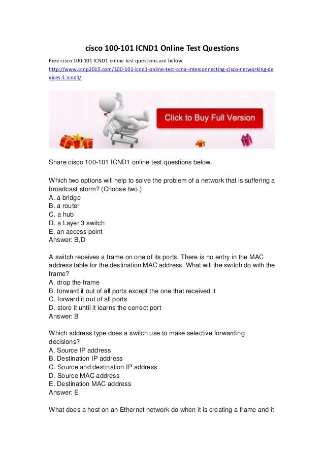 100-101 icnd1 sample questions Ccent/ccna icnd1 100-101 official cert guide: 8601200641790.