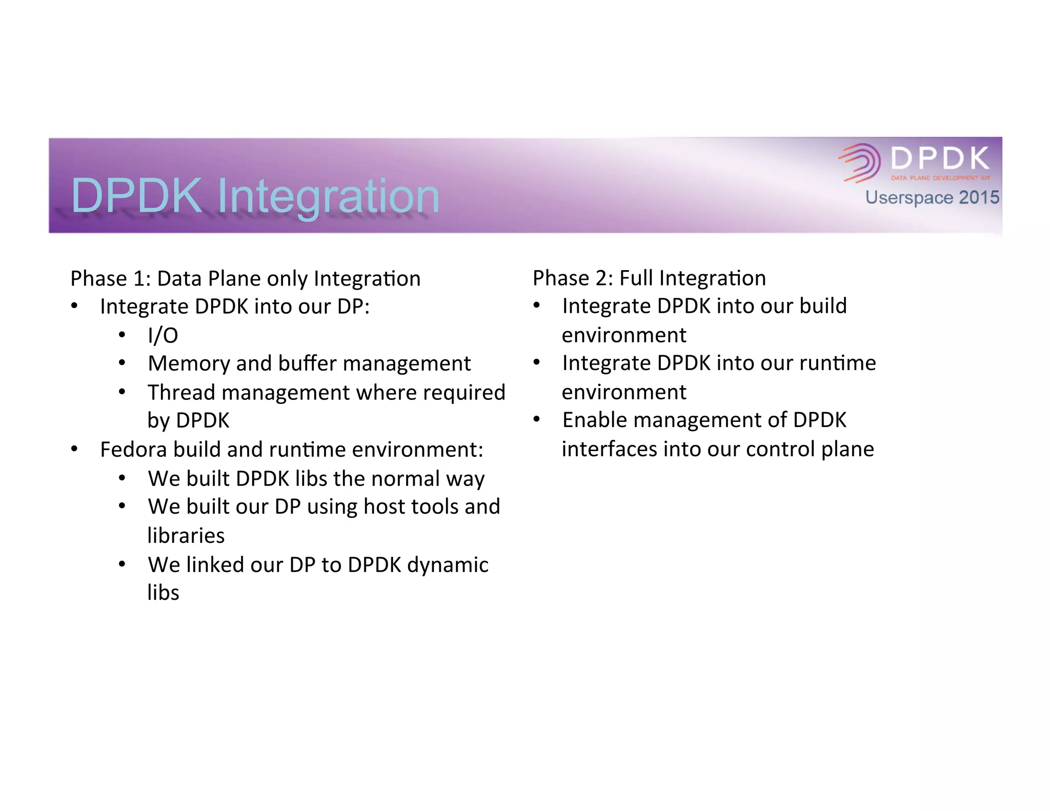 Implementation Observations
 
