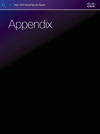 67 Cisco 2014 Annual Security Report
Appendix
 