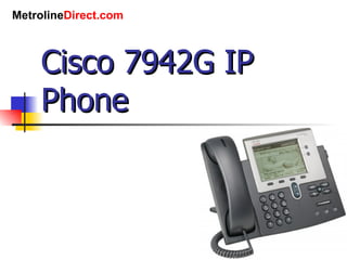 Cisco 7942G IP Phone 