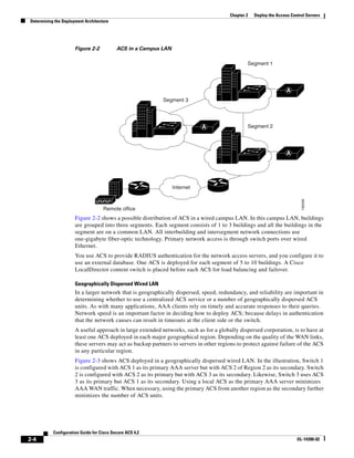 Cisco acs configuration guide | PDF