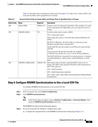 Cisco acs configuration guide | PDF