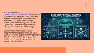 Cisco ASA Firewall Training for Access Control Lists, NAT Policies ...