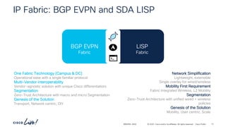 Building Zero Trust Campus Networks with BGP EVPN on Catalyst 9000 ...