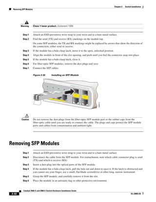 Cisco catalyst 3560 c and 2960-c series compact install guide | PDF
