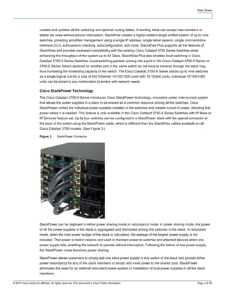 Cisco catalyst 3750 x and 3560-x series switches | PDF