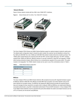Cisco catalyst 3750 x and 3560-x series switches | PDF