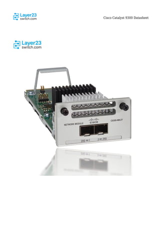 Layer23-Switch.com The Cisco Catalyst 9300 Series is Cisco’s flagship ...