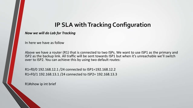 Ip Sla Tracking – Solved: Route-map with IP SLA tracking – AOKM