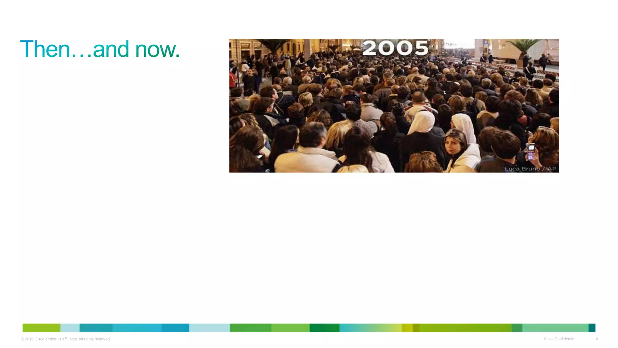 © 2010 Cisco and/or its affiliates. All rights reserved.

Cisco Confidential

4

 