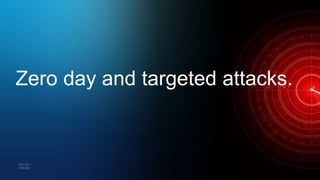 Zero day and targeted attacks.
 