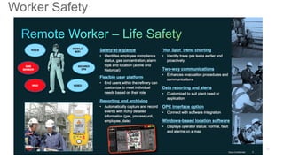 24© 2015 Cisco and/or its affiliates. All rights reserved. Cisco Confidential
Worker Safety
 