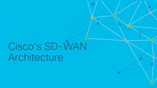 Cisco Connect Toronto 2018   sd-wan - delivering intent-based networking to the branch and wan