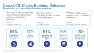 Cisco Values Cisco Connect Vancouver 2017 - Compute infrastructure for a hybrid ...