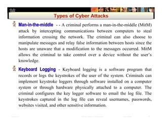 Cisco cybersecurity essentials chapter 3 | PDF