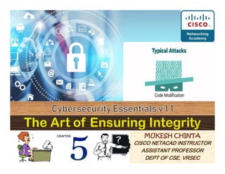 Cisco cybersecurity essentials chapter -5 | PDF