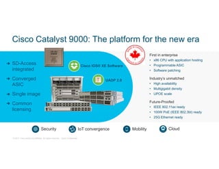 Cisco Digital Network Architecture – Deeper Dive, “From the Gates to ...
