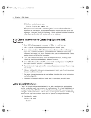 Prompt Cisco Cisco field manual catalyst switch configuration | PDF
