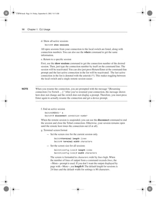 Cisco field manual catalyst switch configuration | PDF