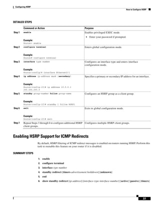 Cisco hsrp configuration | PDF