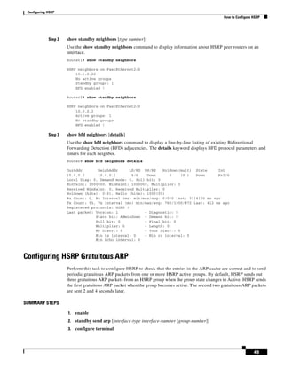 Cisco hsrp configuration | PDF