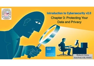 Protecting Your Data and Privacy- Cisco: Intro to Cybersecurity chap-3