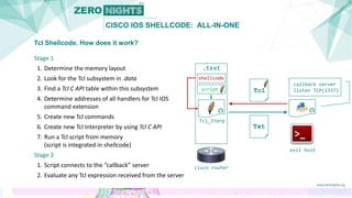 Cisco IOS shellcode: All-in-one | PPTX