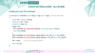 Cisco IOS shellcode: All-in-one | PPTX