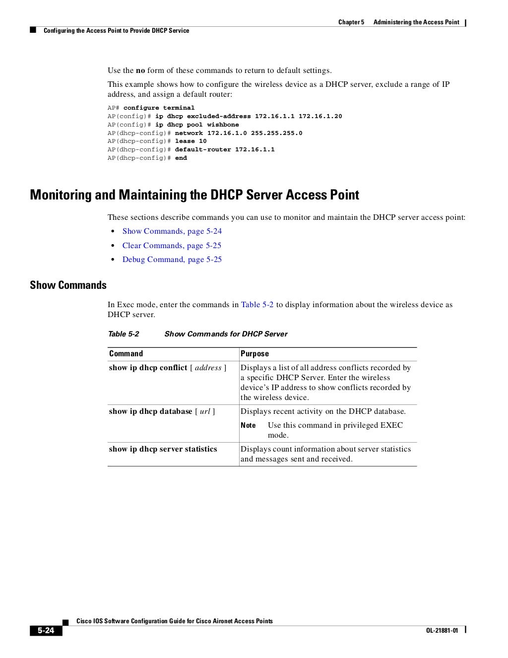 Cisco ios software configuration guide for cisco access point…